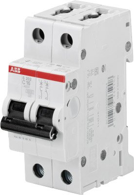 ABB S202 Автоматический выключатель 2P 50А (С) 6kA