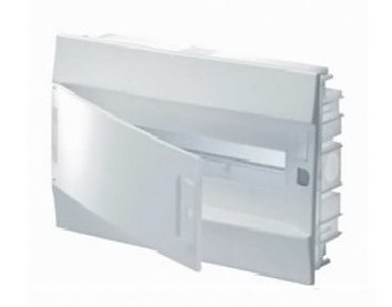 ABB Mistral41 Бокс в нишу 18М непрозрачная дверь (c клемм)