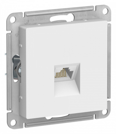 SE AtlasDesign Лотос Розетка компьютерная RJ45, кат. 6A, механизм