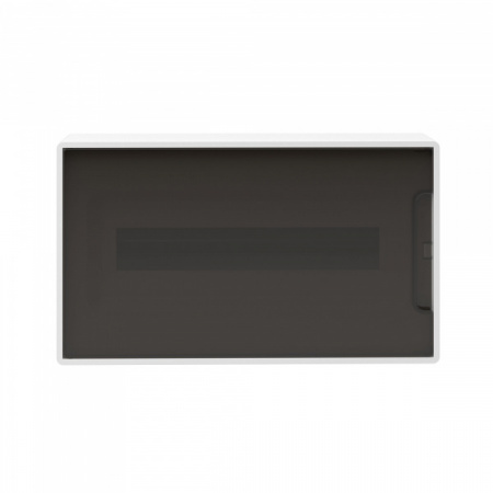 DKC FRAME Щиток 18 мод настенный, белый, с тонированной дверцей, с 2 шинами  PEN