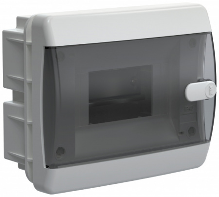 IEK UNION Compact Корпус пласт. ЩРВ-П-6 IP41 черн. пр. дв.