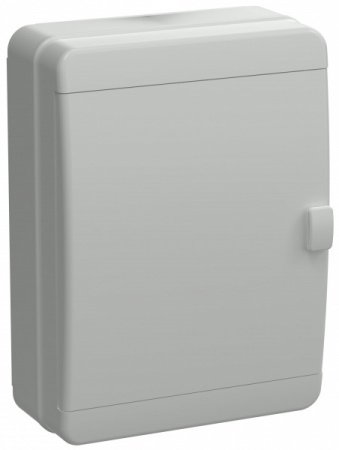 IEK TEKFOR Корпус пластиковый КМПн-24 IP65 серая непрозрачная дверь IEK