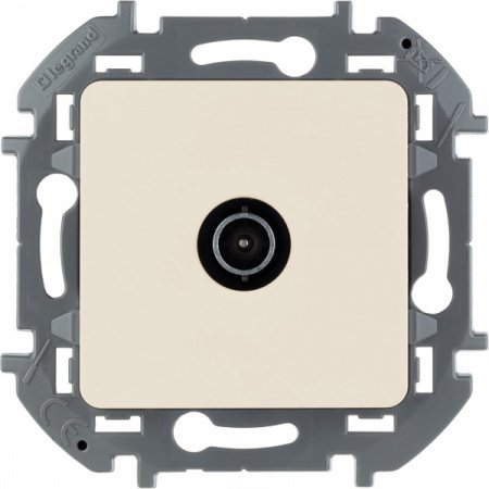 Legrand INSPIRIA Слоновая кость Розетка TV - проходная - 14 дБ - 5-862 мГц