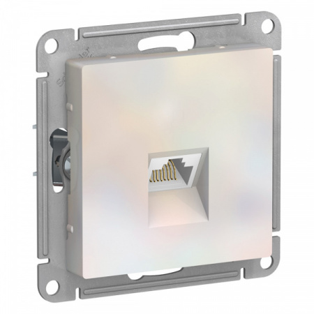SE AtlasDesign Жемчуг Розетка компьютерная RJ45, кат. 6A, механизм