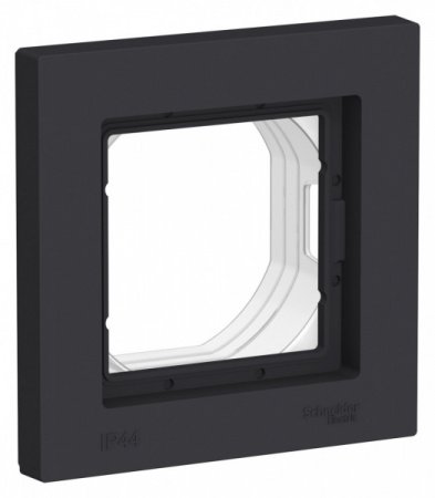 SE AtlasDesign Aqua Карбон Рамка 1-ая IP44