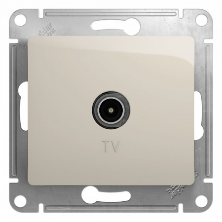 SE Glossa Молочная Розетка TV оконечная 1DB