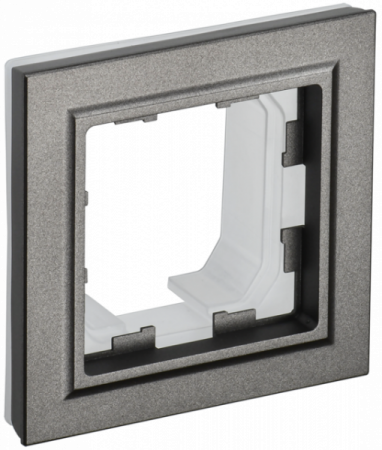 IEK BRITE BASE Темн.бронза Рамка 1-м IP44 РУ-1-БрТБ-44