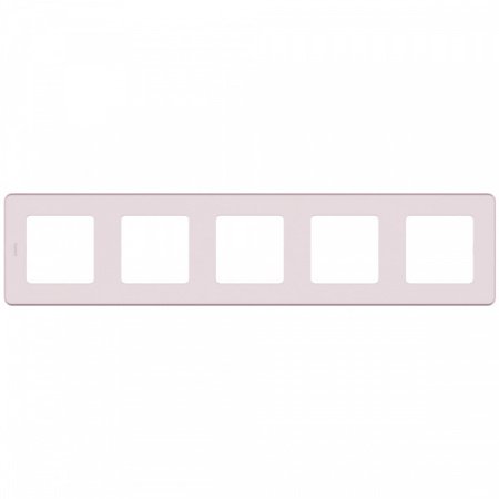 Legrand INSPIRIA Розовый Рамка - 5 постов
