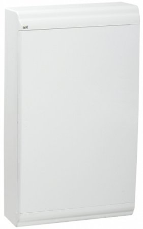 IEK PRIME Корпус пластиковый навесной ЩРН-П-36 белый/белая дверь IP41