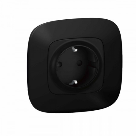 Legrand NETATMO Valena ALLURE Антрацит розетка 2К+З 16А умная