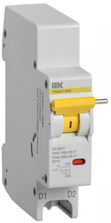 IEK Расцепитель мин. макс. РММ47-60М на DIN-рейку для ВА47-60M