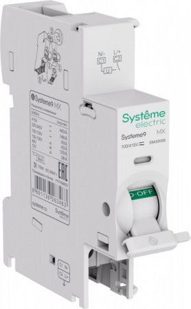 SE Systeme9 MX+OF Расцепитель независимый с контактом сигнализации 12-24В AC