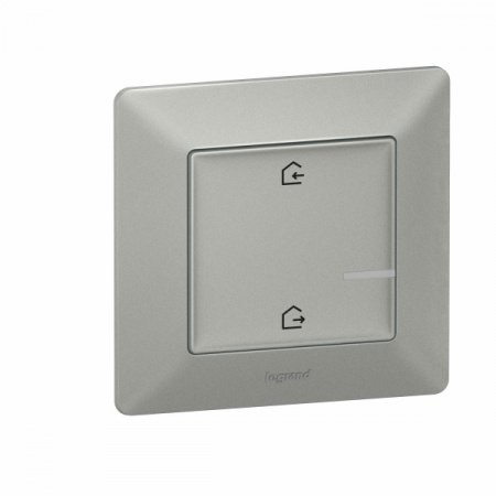 Legrand NETATMO Valena LIFE Алюминий Глав.выключатель "дома/вне дома" беспроводной