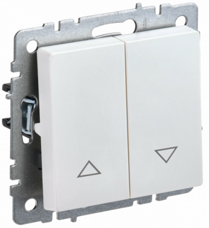 IEK BRITE BASE Жемчуг Выключ. жалюзи 10А ВС10-1-5-БрЖ