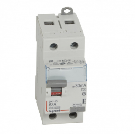 Legrand DX3 УЗО 2P 63А 30мА-A