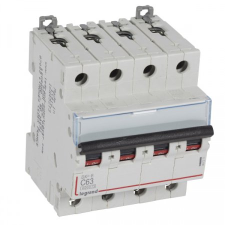 Legrand DX3-E Автоматический выключатель 4P 63А (С) 6000/6kA