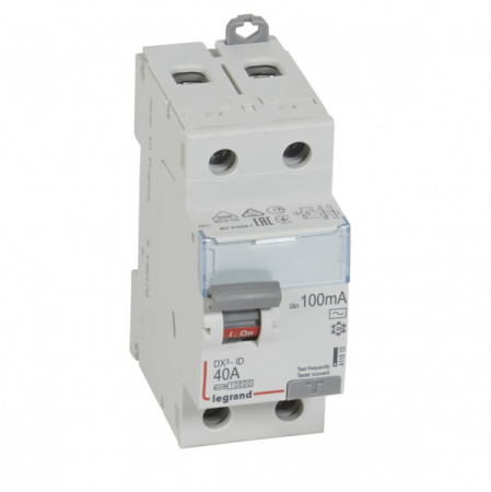 Legrand DX3 УЗО 2P 40А 100мА-AC
