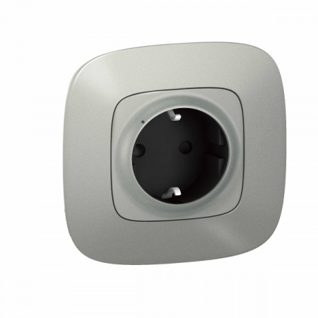 Legrand NETATMO Valena ALLURE Алюминий розетка 2К+З 16А умная