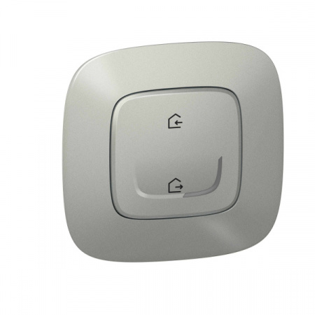 Legrand NETATMO Valena ALLURE Алюминий Глав.выключатель "дома/вне дома" беспроводной