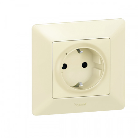 Legrand NETATMO Valena LIFE Сл.кость розетка 2К+З 16А умная