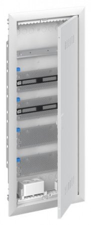 ABB Шкаф мультимедийный с дверью с вентиляционными отверстиями и DIN-рейкой UK650MV (5 рядов)