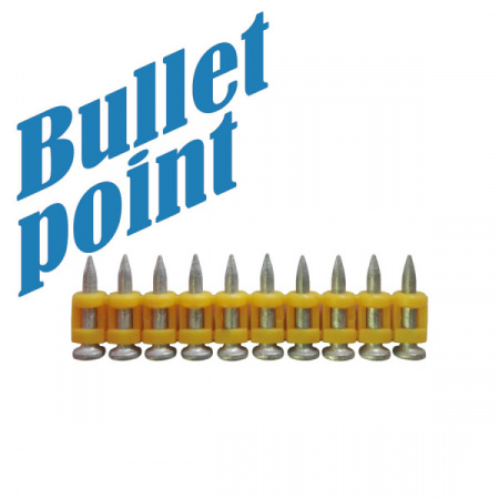 Кованные гвозди по бетону Bullet Point - 19 мм 