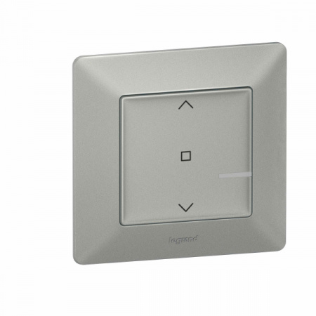 Legrand NETATMO Valena LIFE Алюминий Выключатель рольставней умный