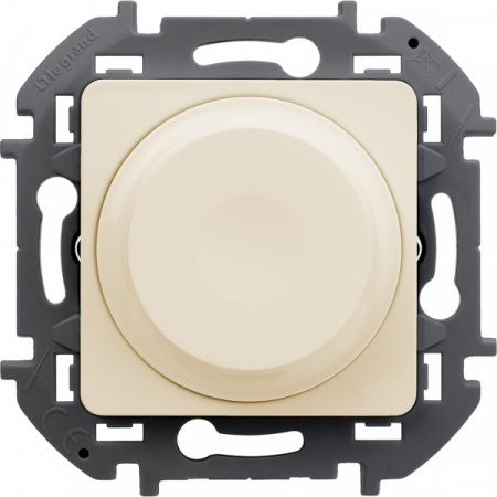 Legrand INSPIRIA Слоновая кость Светорегулятор поворотный без нейтрали 300Вт