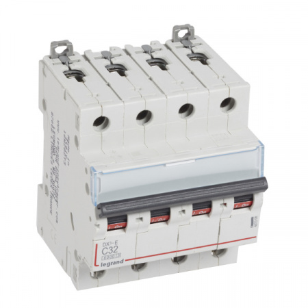 Legrand DX3-E Автоматический выключатель 4P 32А (С) 6000/6kA