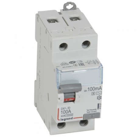 Legrand DX3 УЗО 2P 100А 100мА-AC-S