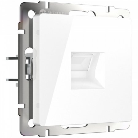 WERKEL Розетка Ethernet RJ-45 (белая) W1181001