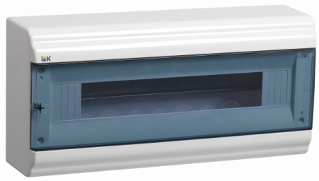 IEK PRIME Корпус пластиковый навесной ЩРН-П-18 белый IP41
