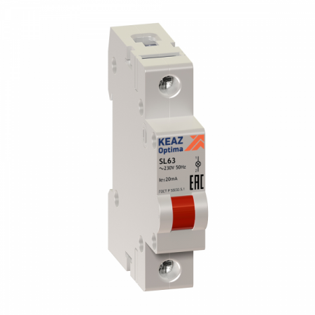 КЭАЗ Лампа сигнальная OptiDin SL63-G-48AC/DC-УХЛ3