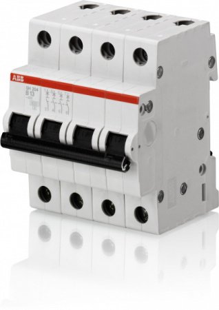 ABB SH204L Автоматический выключатель 4P 40А (C) 4,5kA