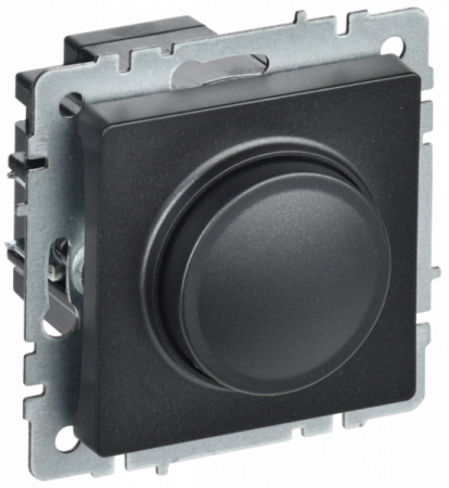 IEK BRITE BASE Черный Светорег. пов-наж. 600Вт СС10-1-0-БрЧ