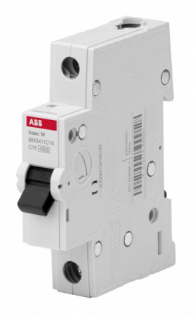 ABB Basic M Автоматический выключатель 1P, 25A,C, BMS411C25