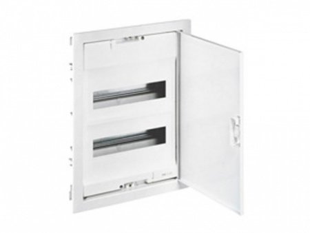 Legrand Nedbox Шкаф встраиваемый 24+4М белая дверь