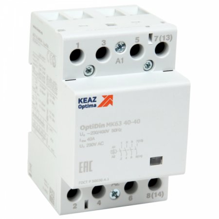 КЭАЗ Контактор модульный OptiDin МК63-4022-230AC