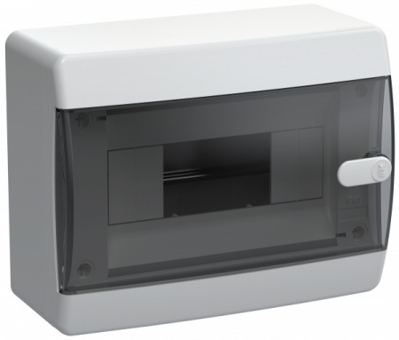 IEK UNION Compact Корпус пласт. ЩРН-П-8 IP41 черн. пр. дв.