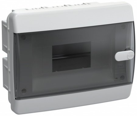 IEK UNION Compact Корпус пласт. ЩРВ-П-8 IP41 черн. пр. дв.