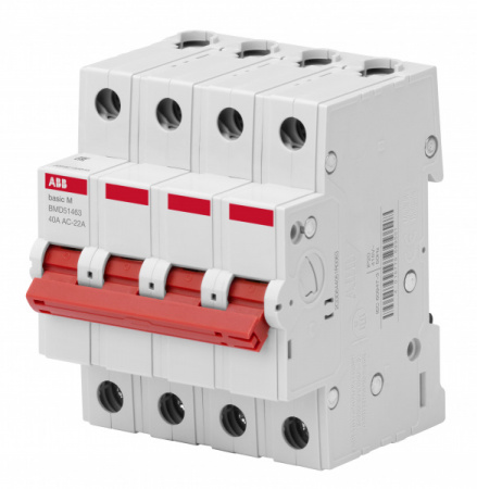 ABB Basic M Выключатель нагрузки 4P, 63A, BMD51463