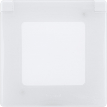 Legrand INSPIRIA Белый Рамка с защитной крышкой IP 44