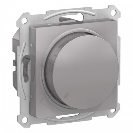 SE AtlasDesign Алюминий Светорегулятор (диммер) поворотно-нажимной, 315Вт, мех.