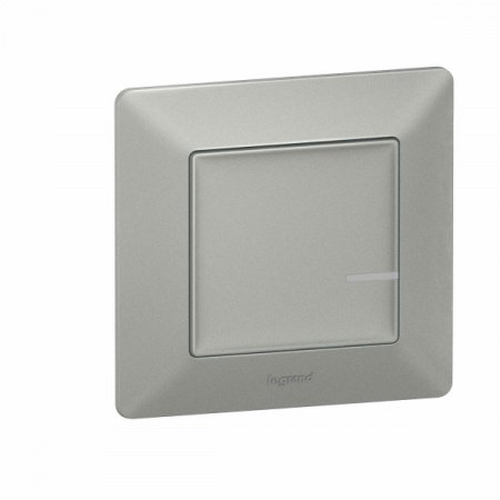 Legrand NETATMO Valena LIFE Алюминий Выключатель 1-клавишный беспроводной