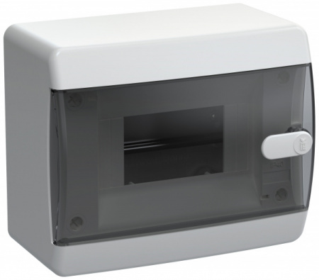 IEK UNION Compact Корпус пласт. ЩРН-П-6 IP41 черн. пр. дв.