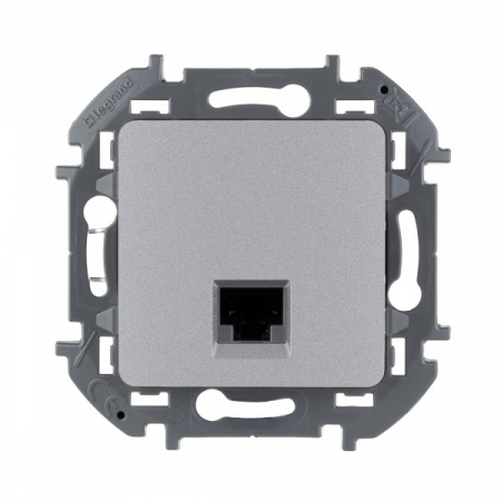 Legrand INSPIRIA Алюминий Информационная розетка RJ 45 - категория 5 - UTP