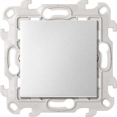 Simon 24 Алюминий Переключатель (проходной) с подсветкой 10AX 250В~ 4
                    