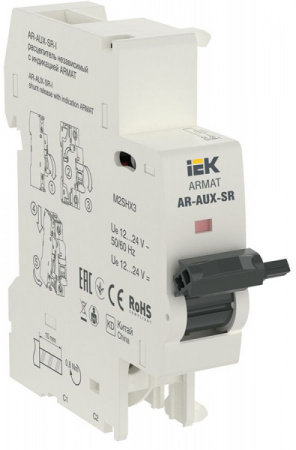 IEK ARMAT Независимый расцепитель с инд. AR-AUX-SR-I 12…24В 