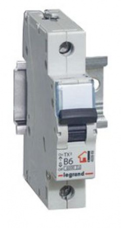 Legrand TX3 Автоматический выключатель 1P 10A (B) 6000