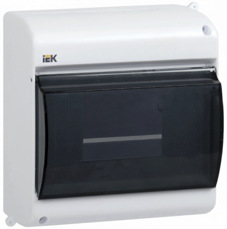 IEK KREPTA 3 Корпус пластиковый КМПн 2/4 IP30 белый откр.монтаж